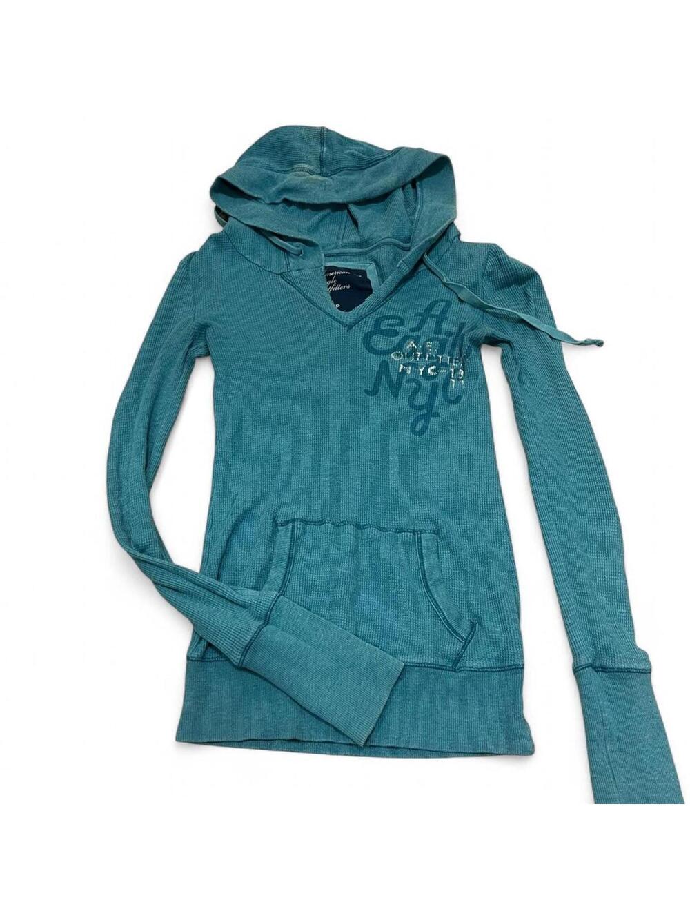 Y2K American Eagle Outfitters long sleeve with hood
